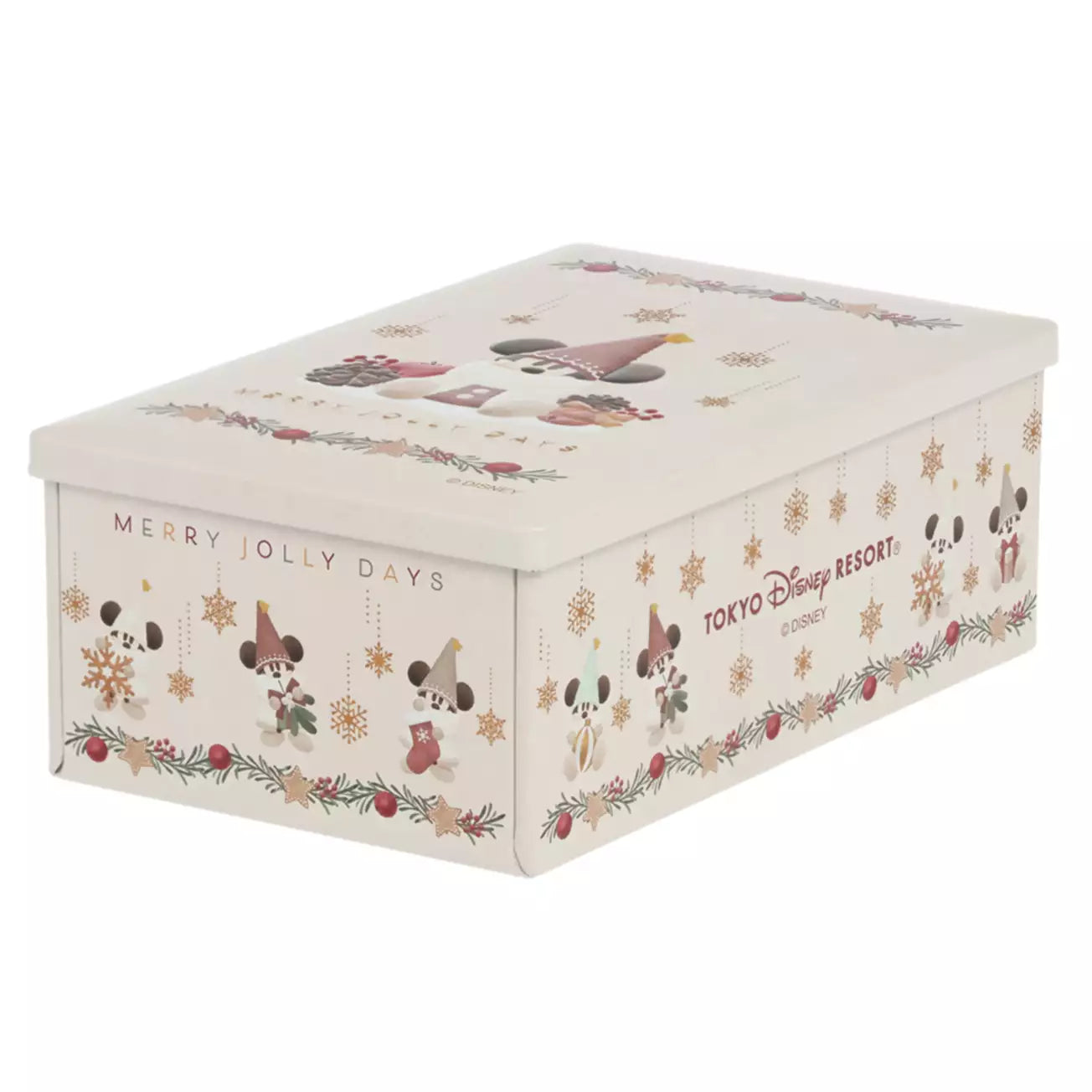 CHRISTMAS CHOCOLATE TIN ★ TOKYO DISNEY RESORT // DISNEY JAPAN