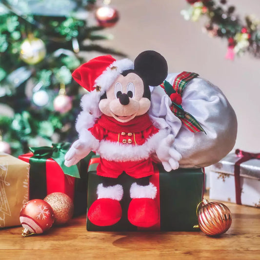 CHRISTMAS MICKEY MOUSE PLUSH TOY ★ TOKYO DISNEY RESORT // DISNEY JAPAN