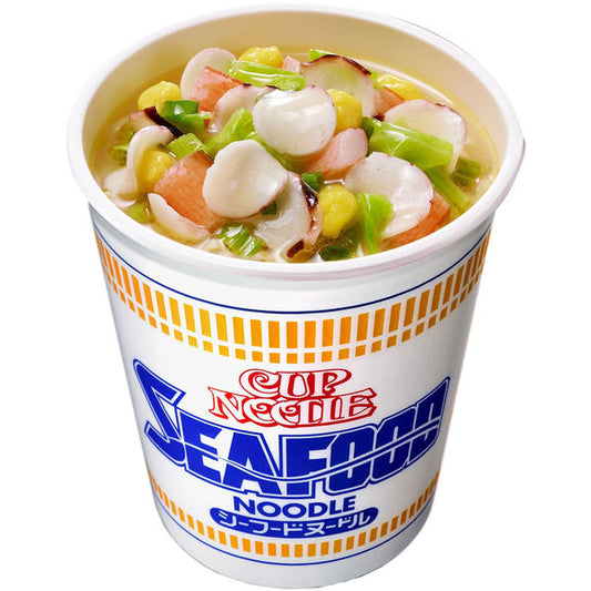 CUP NOODLE SEAFOOD ★ INSTANT NOODLES // NISSIN
