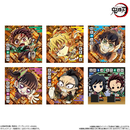 Set of six illustrated stickers featuring characters with different expressions and poses.