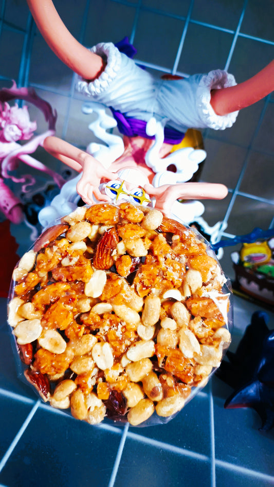FUKUMAME DAIKO ★ GOOD FORTUNE CRACKER ★ CARAMEL & NUTTY