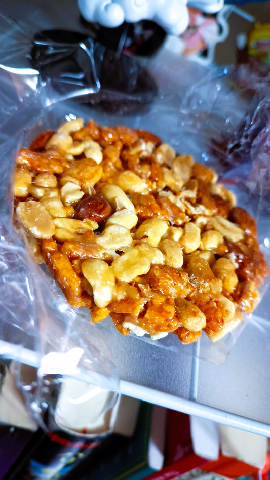 FUKUMAME DAIKO ★ GOOD FORTUNE CRACKER ★ CARAMEL & NUTTY