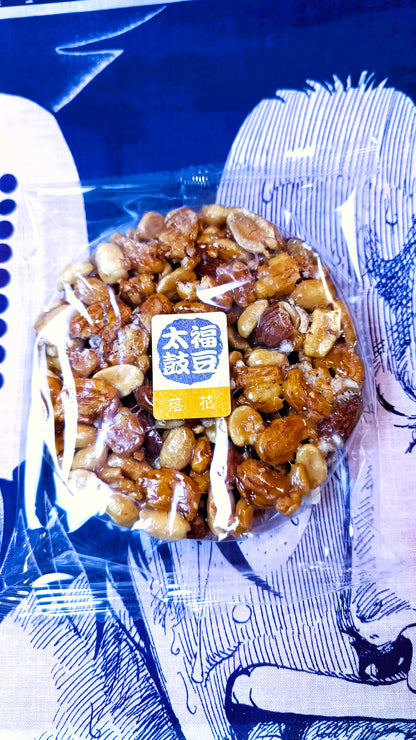 FUKUMAME DAIKO ★ GOOD FORTUNE CRACKER ★ CARAMEL & NUTTY