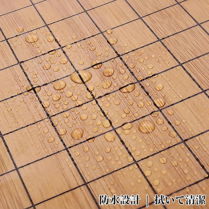 GO BOARD GAME ★ BAMBOO FOLDABLE BOARD + STONES