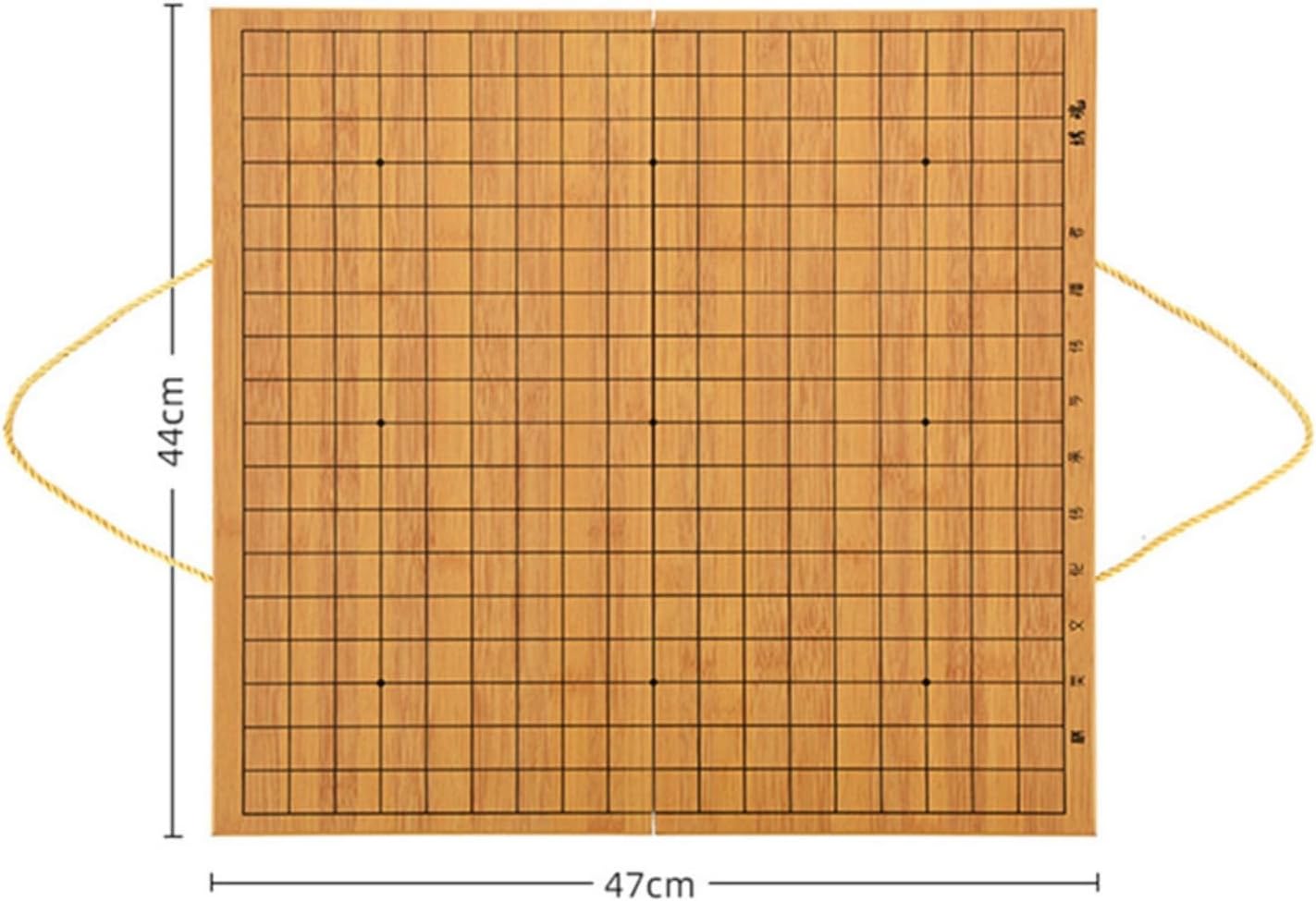 GO BOARD GAME ★ BAMBOO FOLDABLE BOARD + STONES