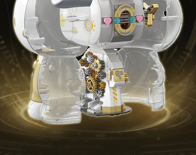 HELLO KITTY ★ PLATINUM BLOCKS FIGURINE ★ 400+PCS // SANRIO X TOPTOY