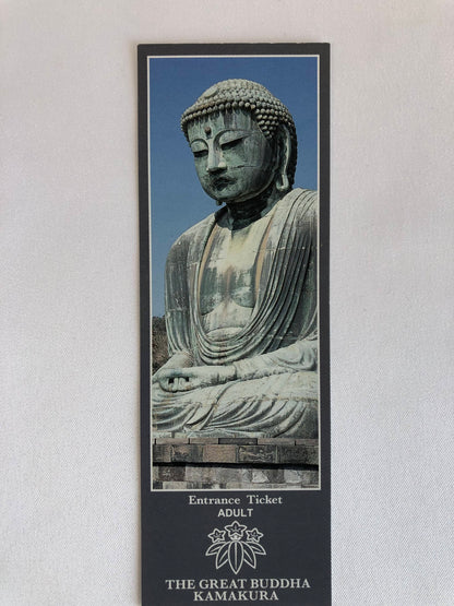 GREAT BUDDHA OF KAMAKURA ~ KOTOKU-IN TEMPLE // USED ENTRANCE TICKETS SET