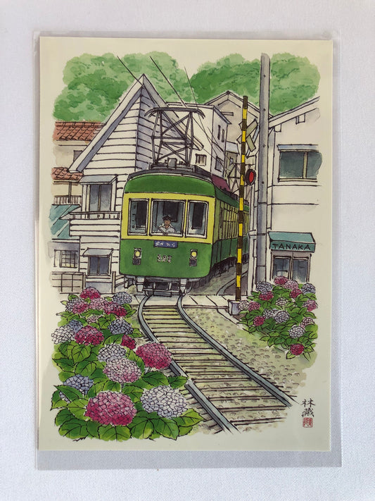 KAMAKURA & FUJISAWA // POSTCARDS ILLUSTRATION STYLE