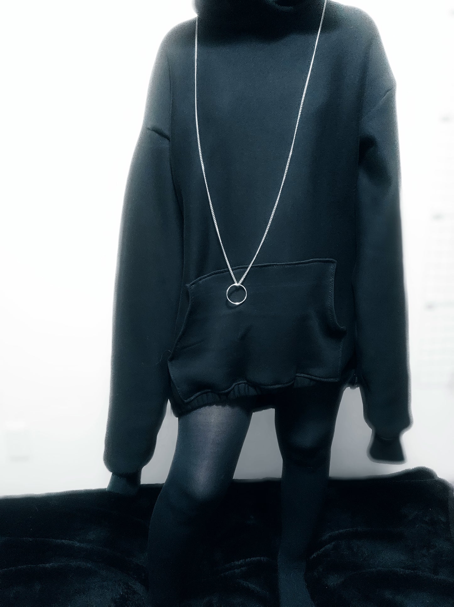SLEEPING CHAOS ÷ 1/1 HOODIE HANDCRAFTED x HAND PAINTED // MISFITKID