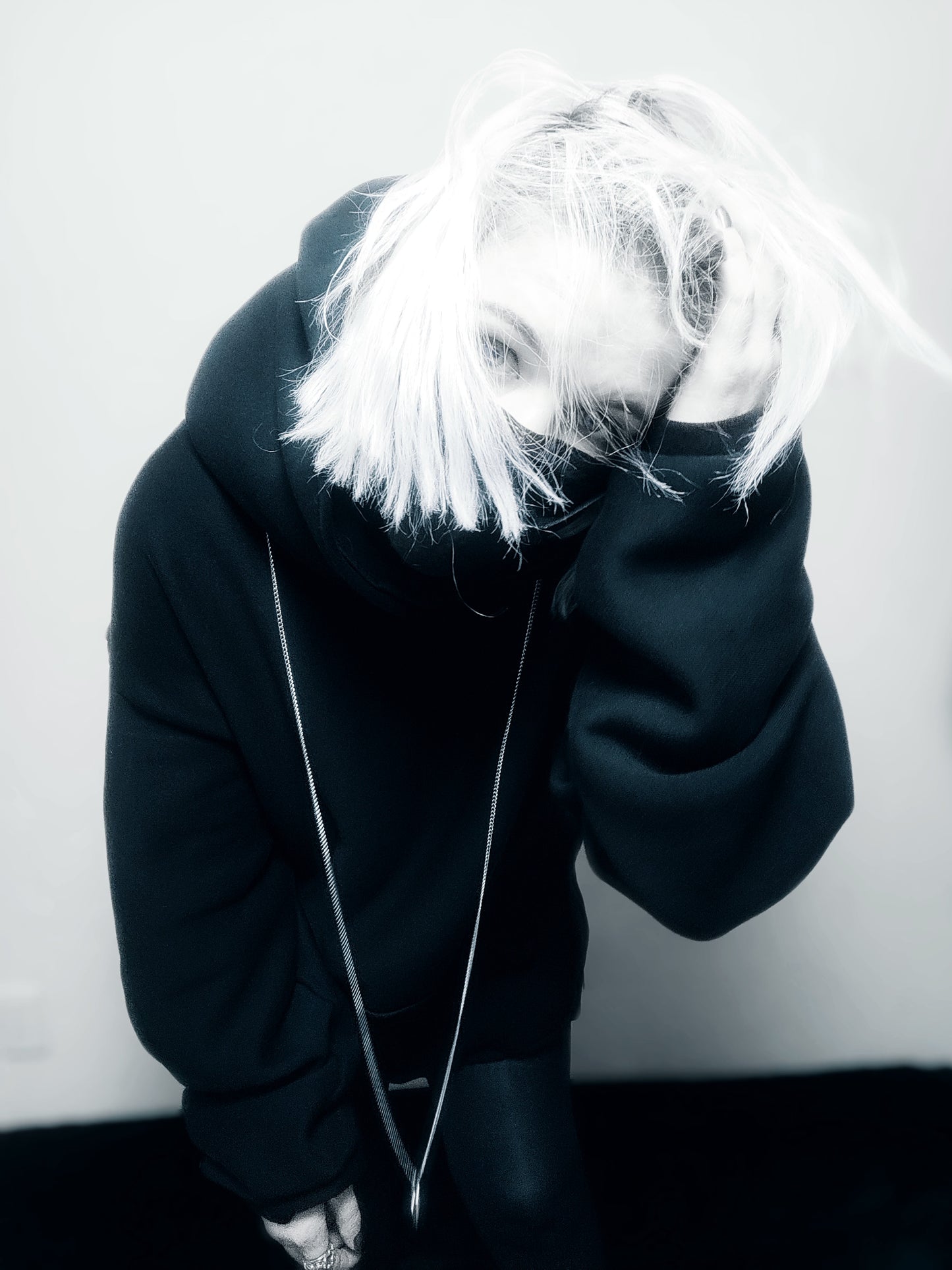 SLEEPING CHAOS ÷ 1/1 HOODIE HANDCRAFTED x HAND PAINTED // MISFITKID