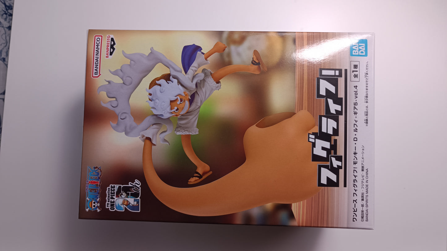 LUFFY GEAR 5 ~ ONE PIECE // FIGLIFE FIGURINE VOL.4