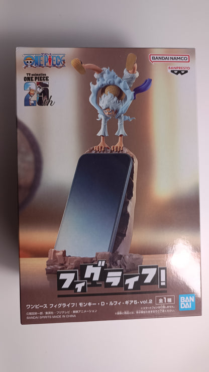 LUFFY GEAR 5 ~ ONE PIECE // FIGLIFE PHONE STAND FIGURINE VOL.2