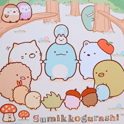 SUMIKKO GURASHI ~ SAN-X // COLORING BOOK W/ STICKERS