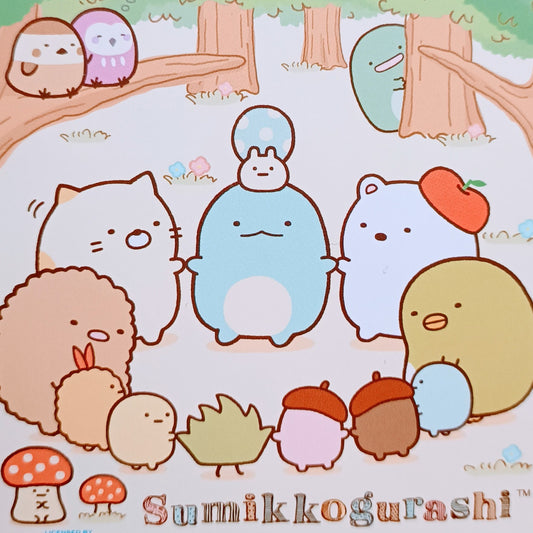 SUMIKKO GURASHI ~ SAN-X // COLORING BOOK W/ STICKERS
