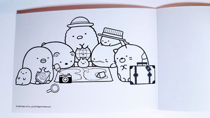 SUMIKKO GURASHI ~ SAN-X // COLORING BOOK W/ STICKERS