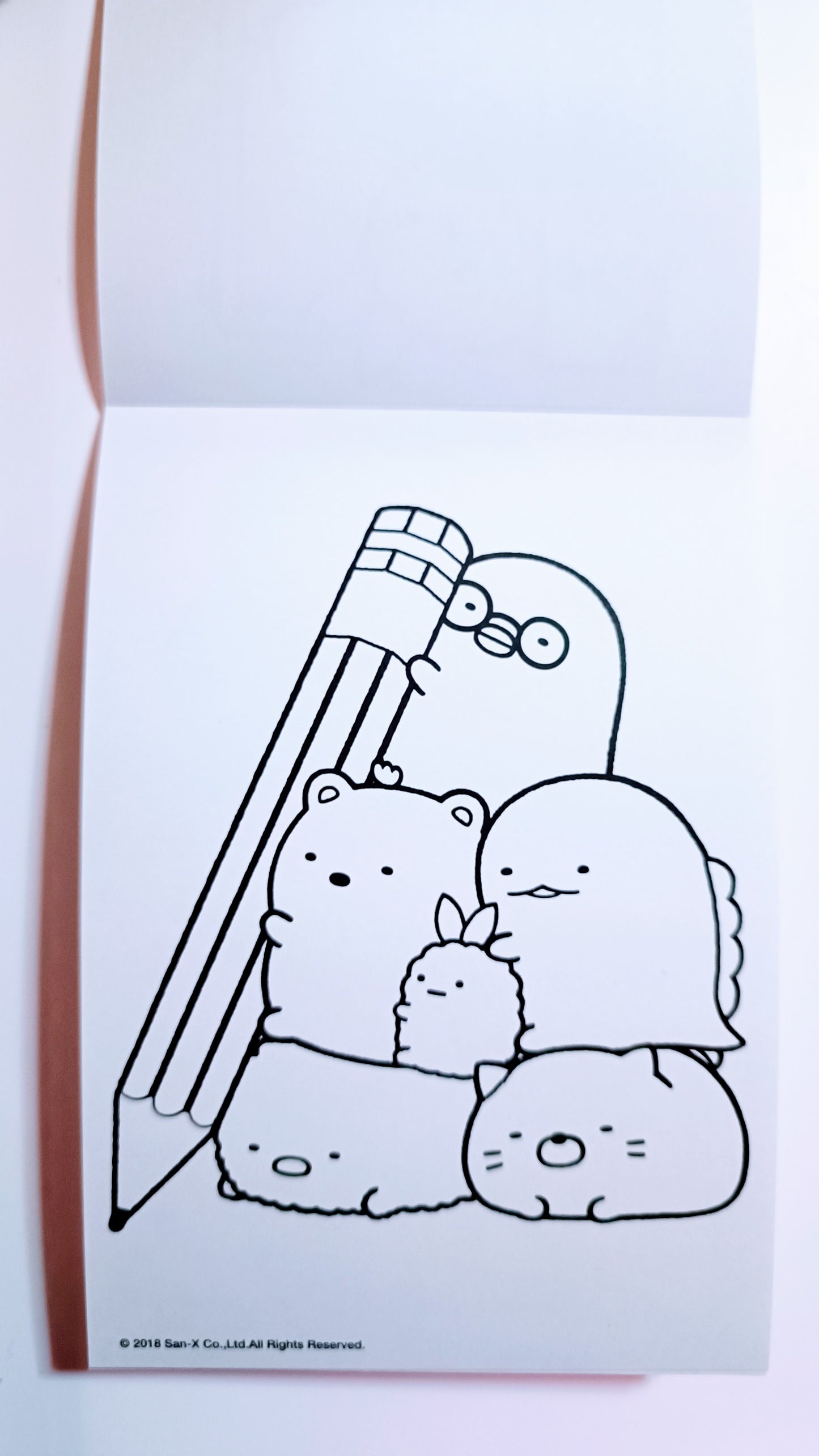 SUMIKKO GURASHI ~ SAN-X // COLORING BOOK W/ STICKERS