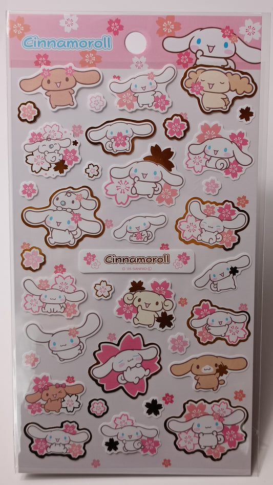 CINNAMOROLL SAKURA ~ SANRIO // STICKERS SHEET