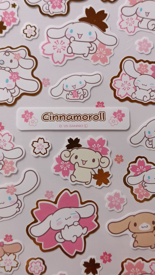 CINNAMOROLL SAKURA ~ SANRIO // STICKERS SHEET