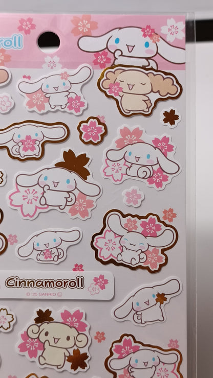 CINNAMOROLL SAKURA ~ SANRIO // STICKERS SHEET