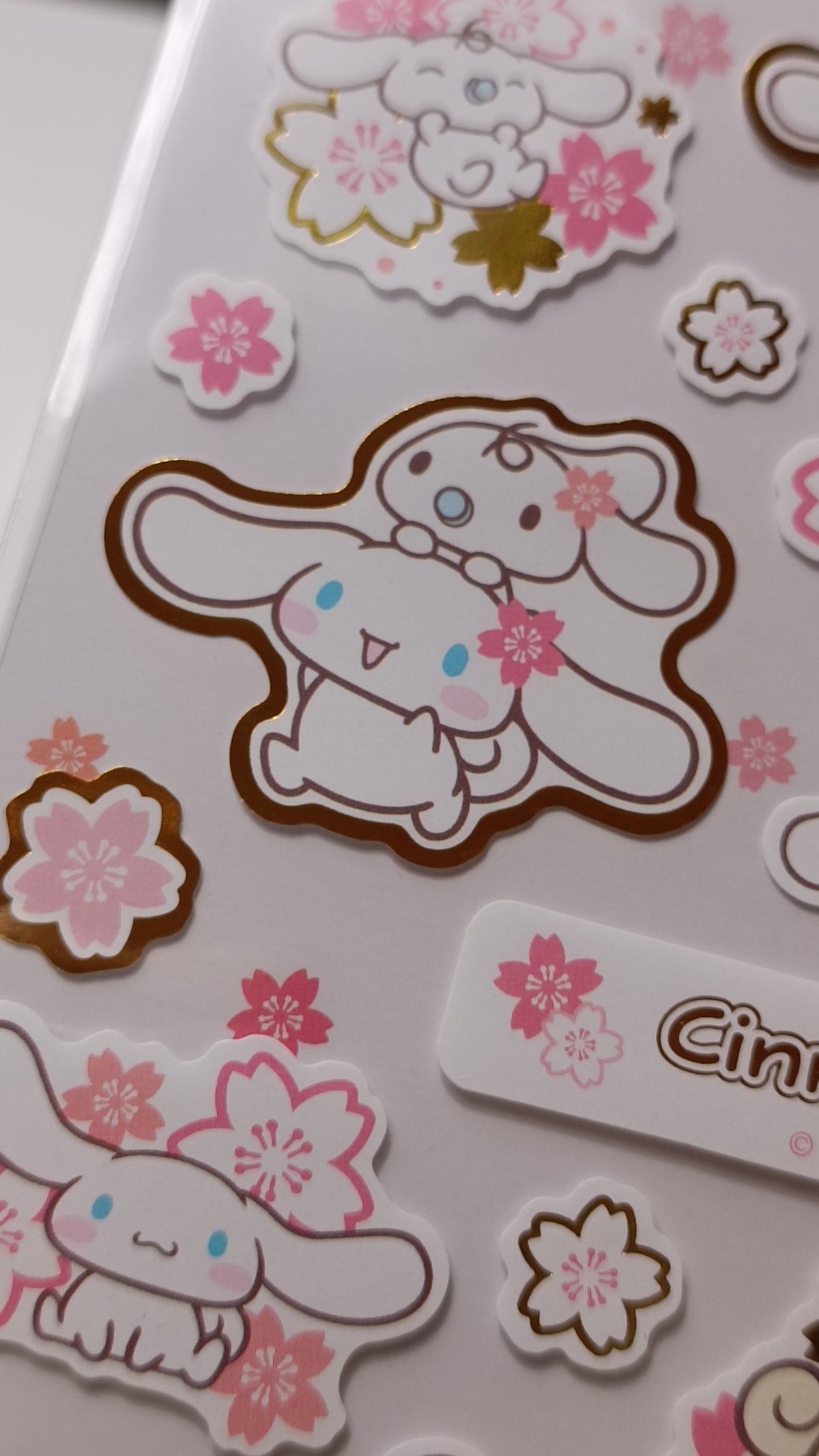 CINNAMOROLL SAKURA ~ SANRIO // STICKERS SHEET