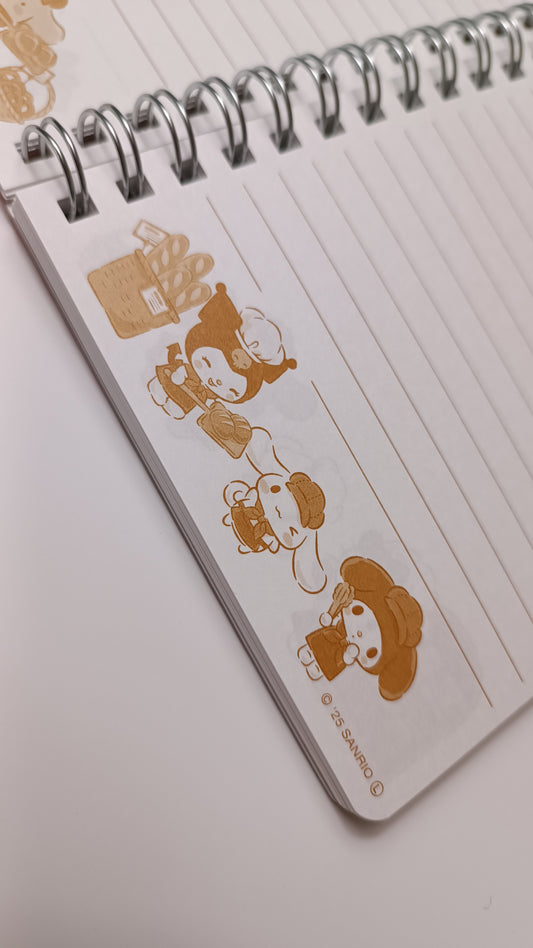 SANRIO CHARACTERS BAKERY ~ SANRIO // A6 NOTEBOOK