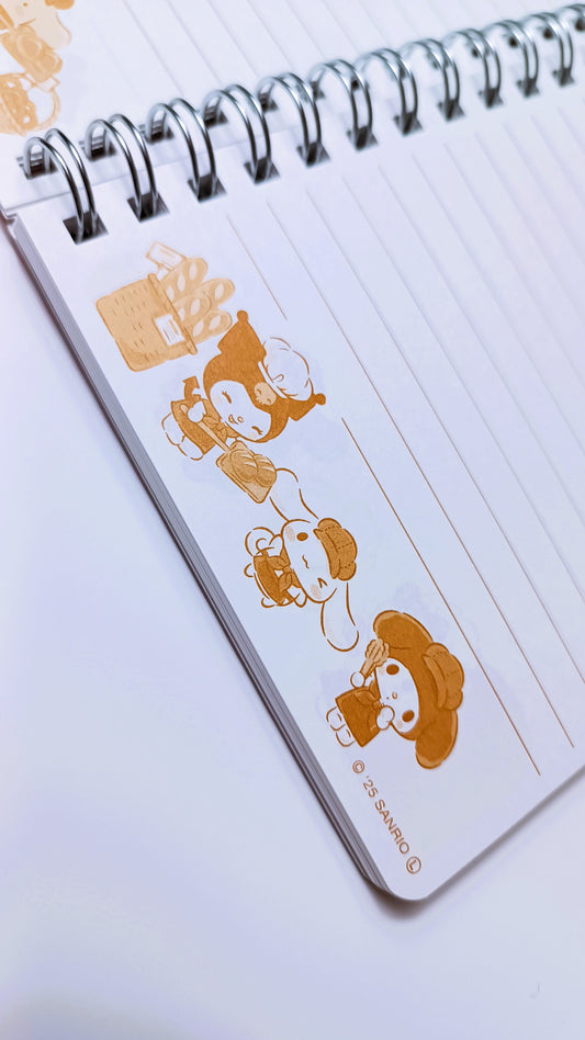 SANRIO CHARACTERS ★ NOTEBOOK A6 ★ BAKERY EDITION // SANRIO