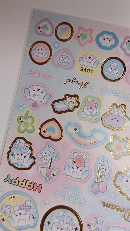 I <3 FANCY COLLECTION ~ GAIA // STICKERS SHEET