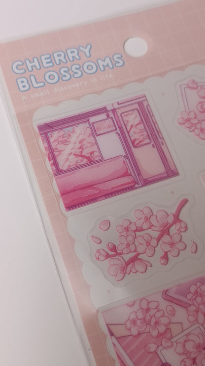 CHERRY BLOSSOMS ~ SYNAPSE // STICKERS SHEETS