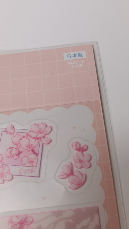 CHERRY BLOSSOMS ~ SYNAPSE // STICKERS SHEETS