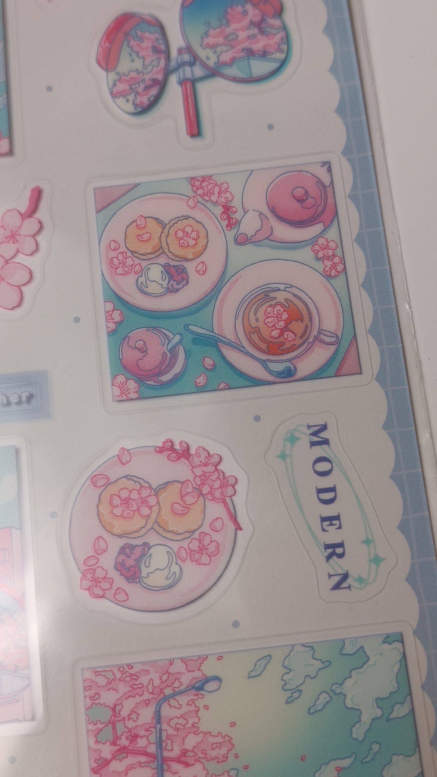 CHERRY BLOSSOMS ~ SYNAPSE // STICKERS SHEETS