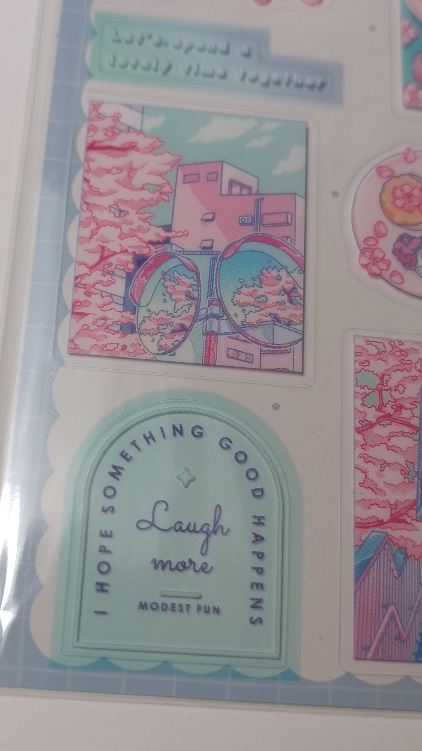 CHERRY BLOSSOMS ~ SYNAPSE // STICKERS SHEETS