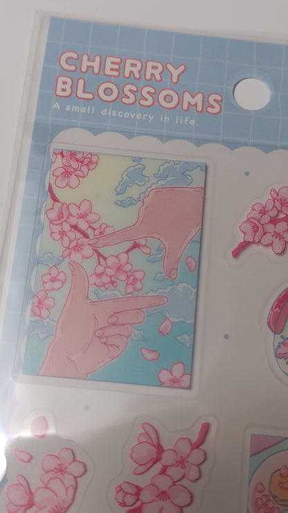 CHERRY BLOSSOMS ~ SYNAPSE // STICKERS SHEETS