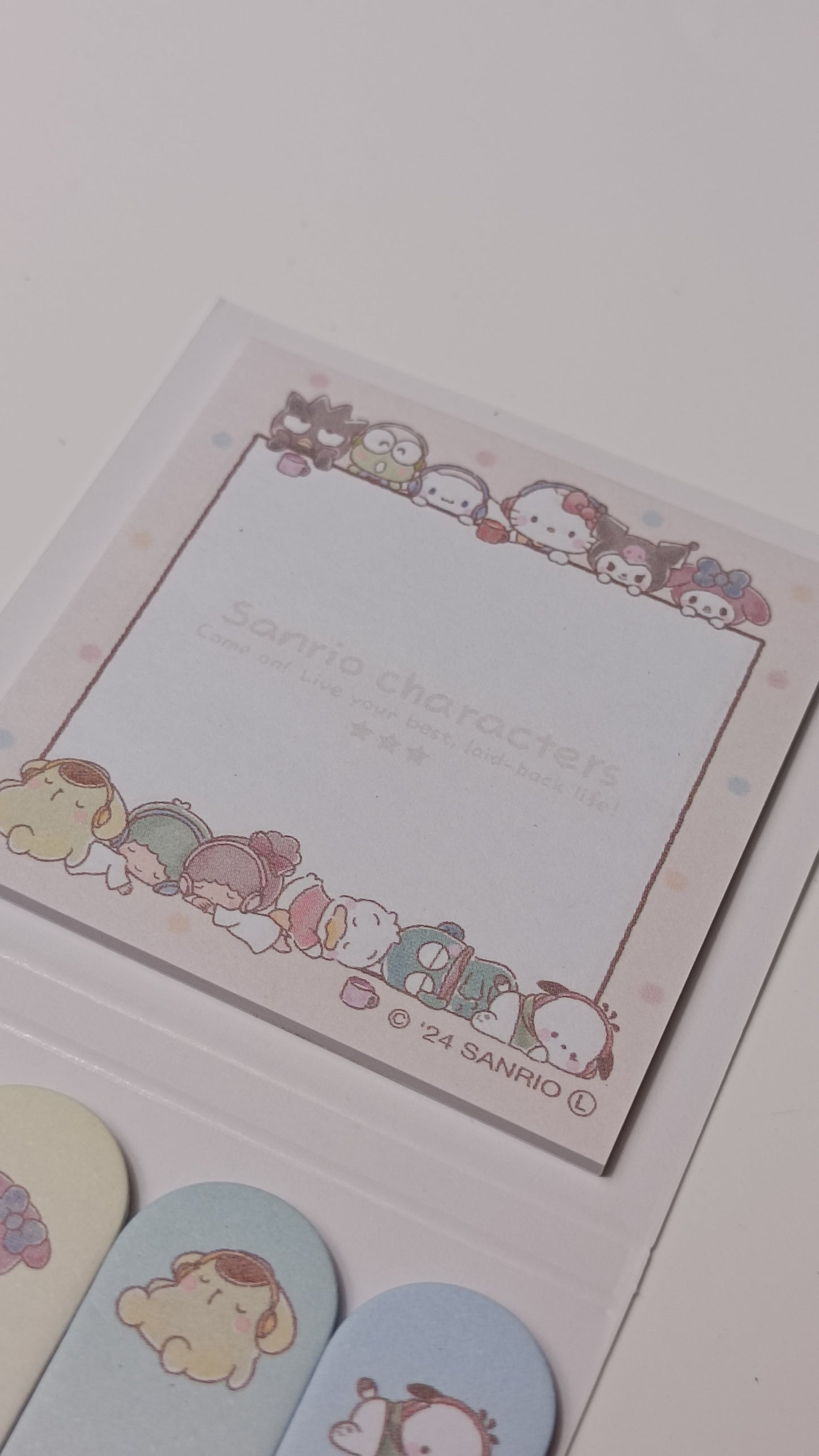 SANRIO CHARACTERS ~ SANRIO // INDEX STICKY NOTES & MEMO PAD SET