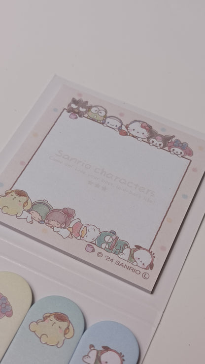 SANRIO CHARACTERS ~ SANRIO // INDEX STICKY NOTES & MEMO PAD SET