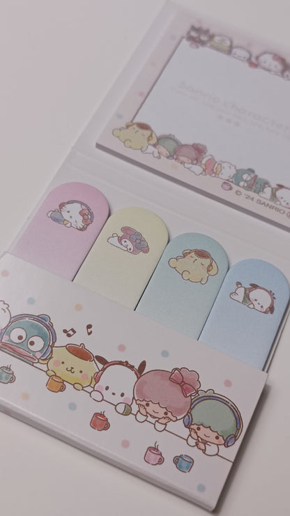 SANRIO CHARACTERS ~ SANRIO // INDEX STICKY NOTES & MEMO PAD SET