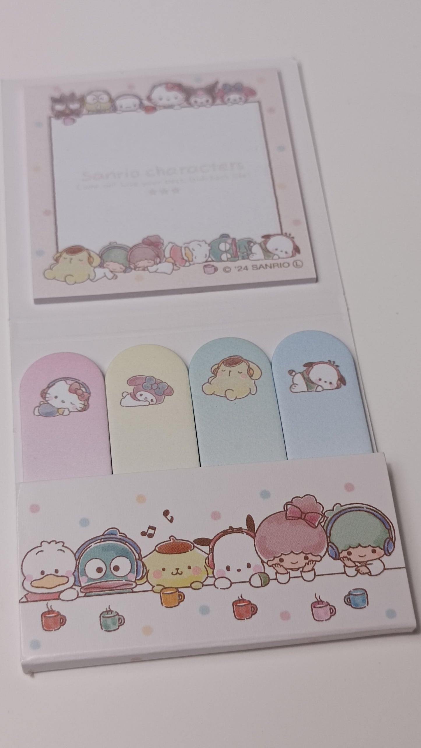 SANRIO CHARACTERS ~ SANRIO // INDEX STICKY NOTES & MEMO PAD SET