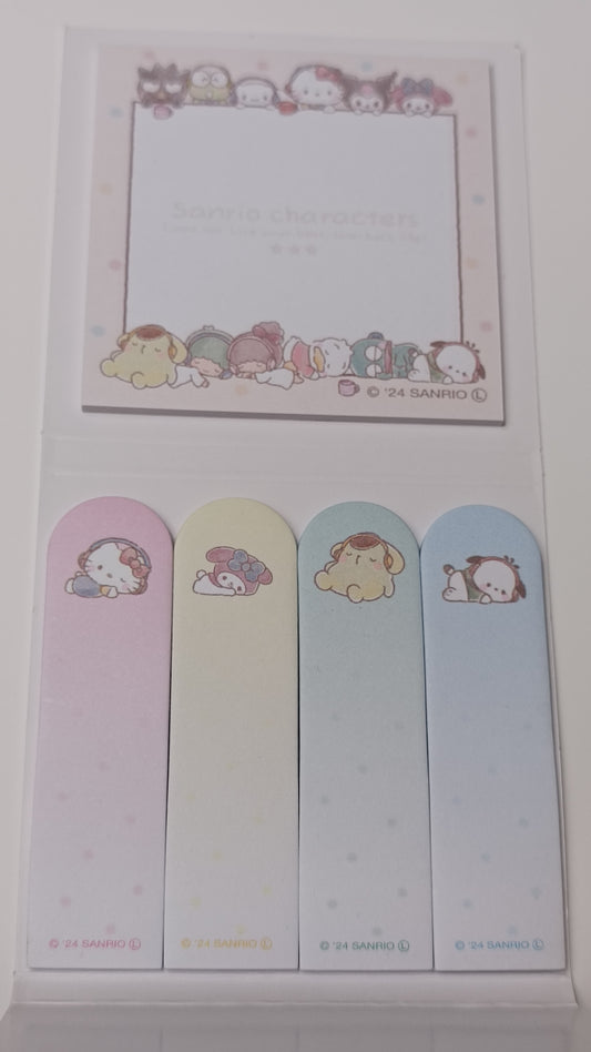 SANRIO CHARACTERS ~ SANRIO // INDEX STICKY NOTES & MEMO PAD SET
