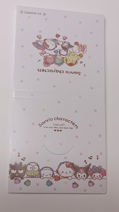 SANRIO CHARACTERS ~ SANRIO // INDEX STICKY NOTES & MEMO PAD SET