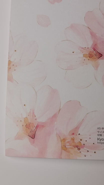 CHERRY BLOSSOMS ~ KYOWA // A5 NOTEBOOK