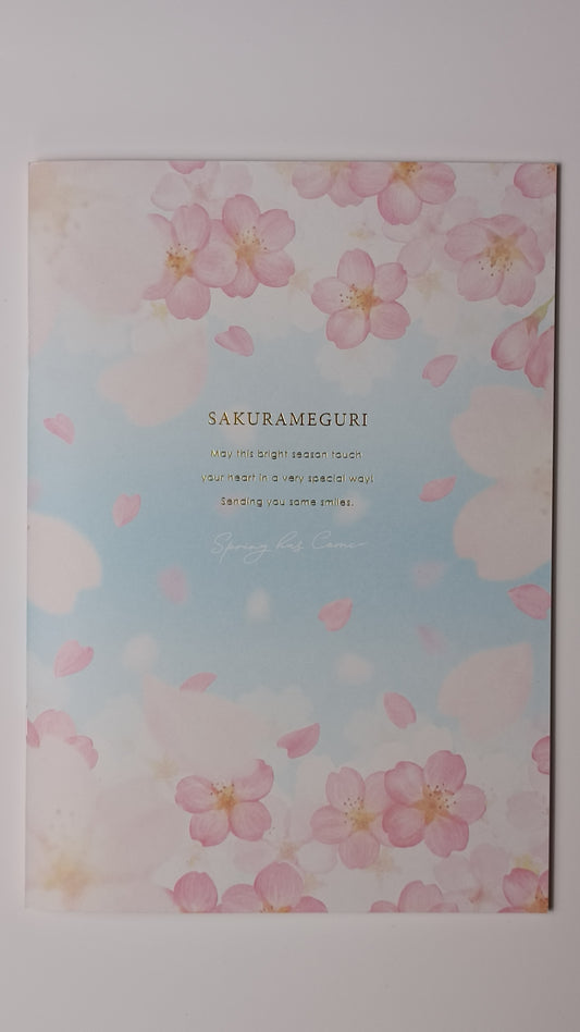 CHERRY BLOSSOMS & SKY ~ KYOWA // A5 NOTEBOOK