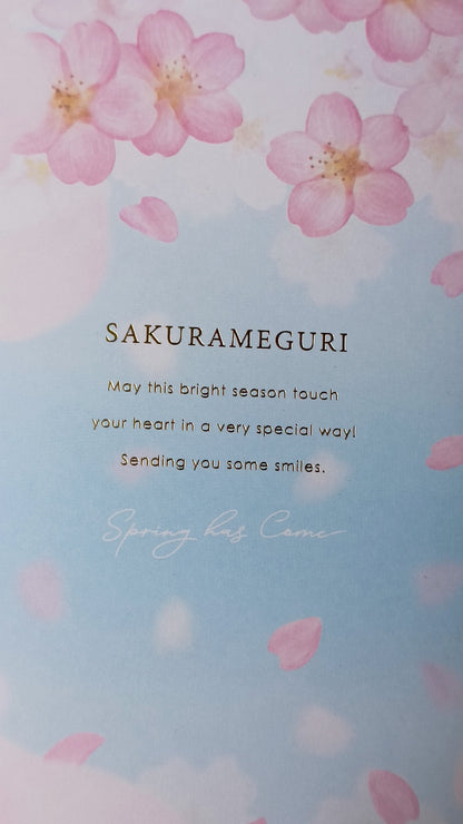 CHERRY BLOSSOMS & SKY ~ KYOWA // A5 NOTEBOOK