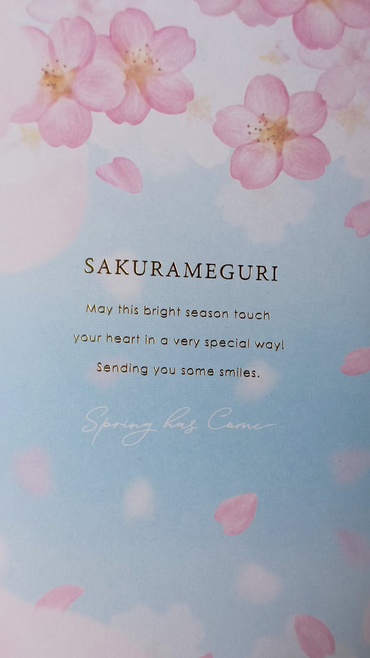 CHERRY BLOSSOMS & SKY ~ KYOWA // A5 NOTEBOOK