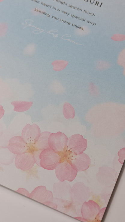 CHERRY BLOSSOMS & SKY ~ KYOWA // A5 NOTEBOOK