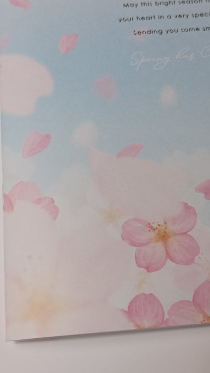 CHERRY BLOSSOMS & SKY ~ KYOWA // A5 NOTEBOOK