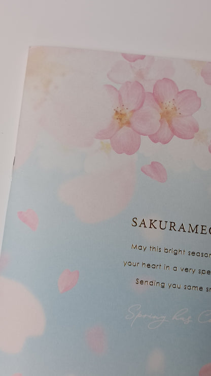 CHERRY BLOSSOMS & SKY ~ KYOWA // A5 NOTEBOOK