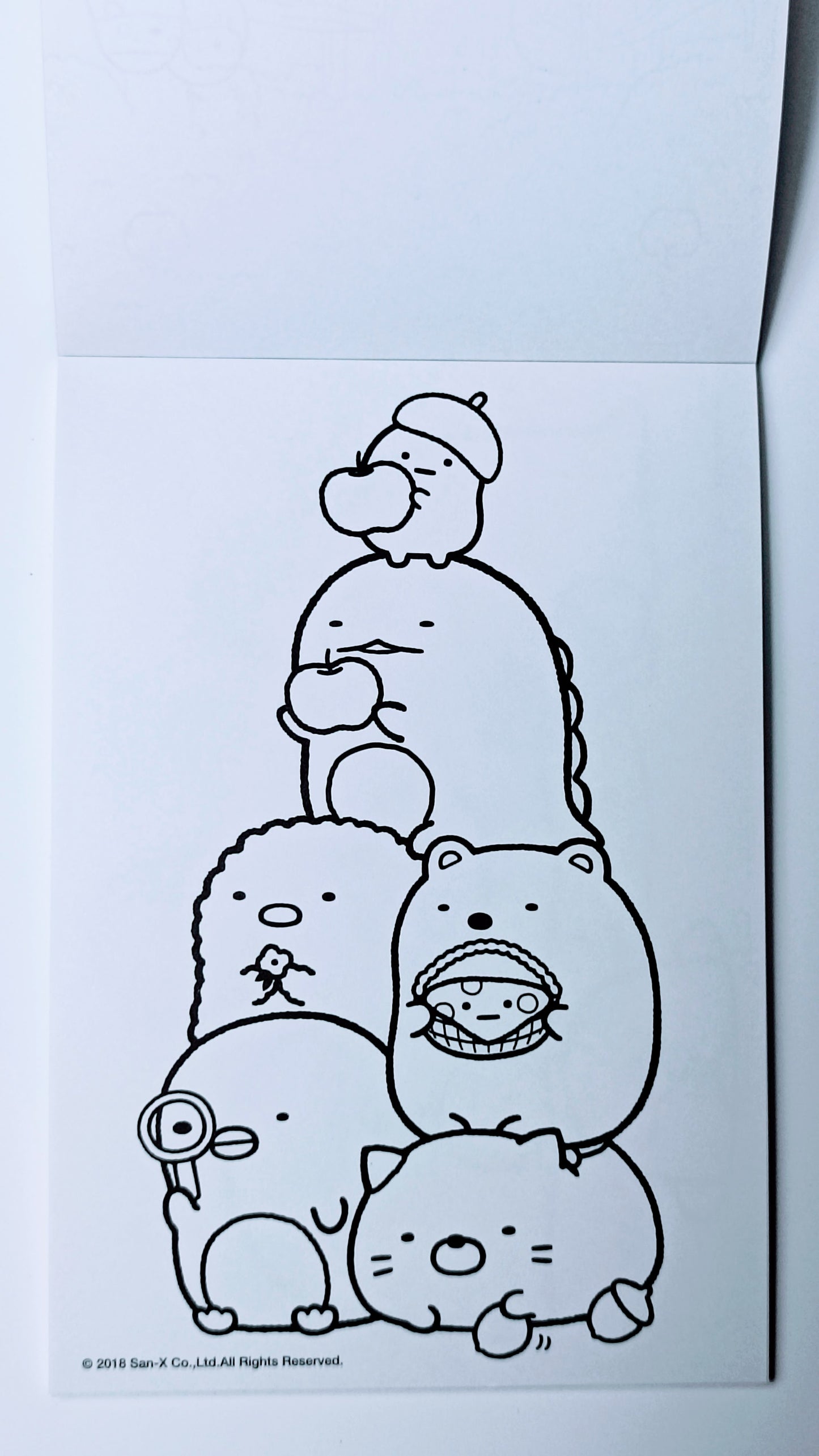 SUMIKKO GURASHI ~ SAN-X // COLORING BOOK W/ STICKERS
