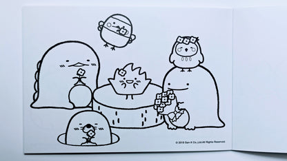 SUMIKKO GURASHI ~ SAN-X // COLORING BOOK W/ STICKERS
