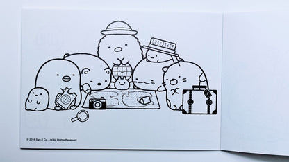 SUMIKKO GURASHI ~ SAN-X // COLORING BOOK W/ STICKERS