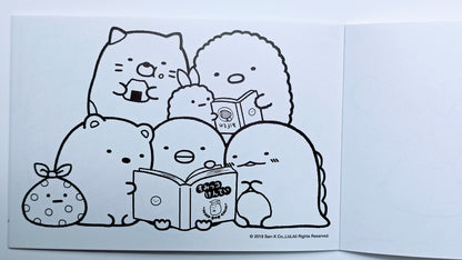 SUMIKKO GURASHI ~ SAN-X // COLORING BOOK W/ STICKERS