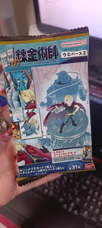 FULLMETAL ALCHEMIST ★ WAFER + CARDS ★ LOG.2 // BANDAI
